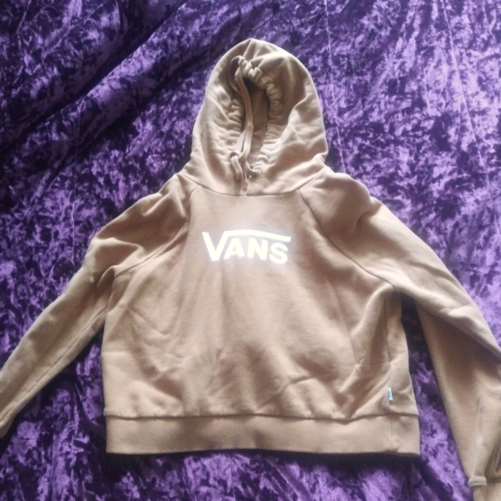 Vans crop top hoodie